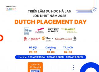 Dutch Placement Day – Triển lãm du học Hà Lan 2025